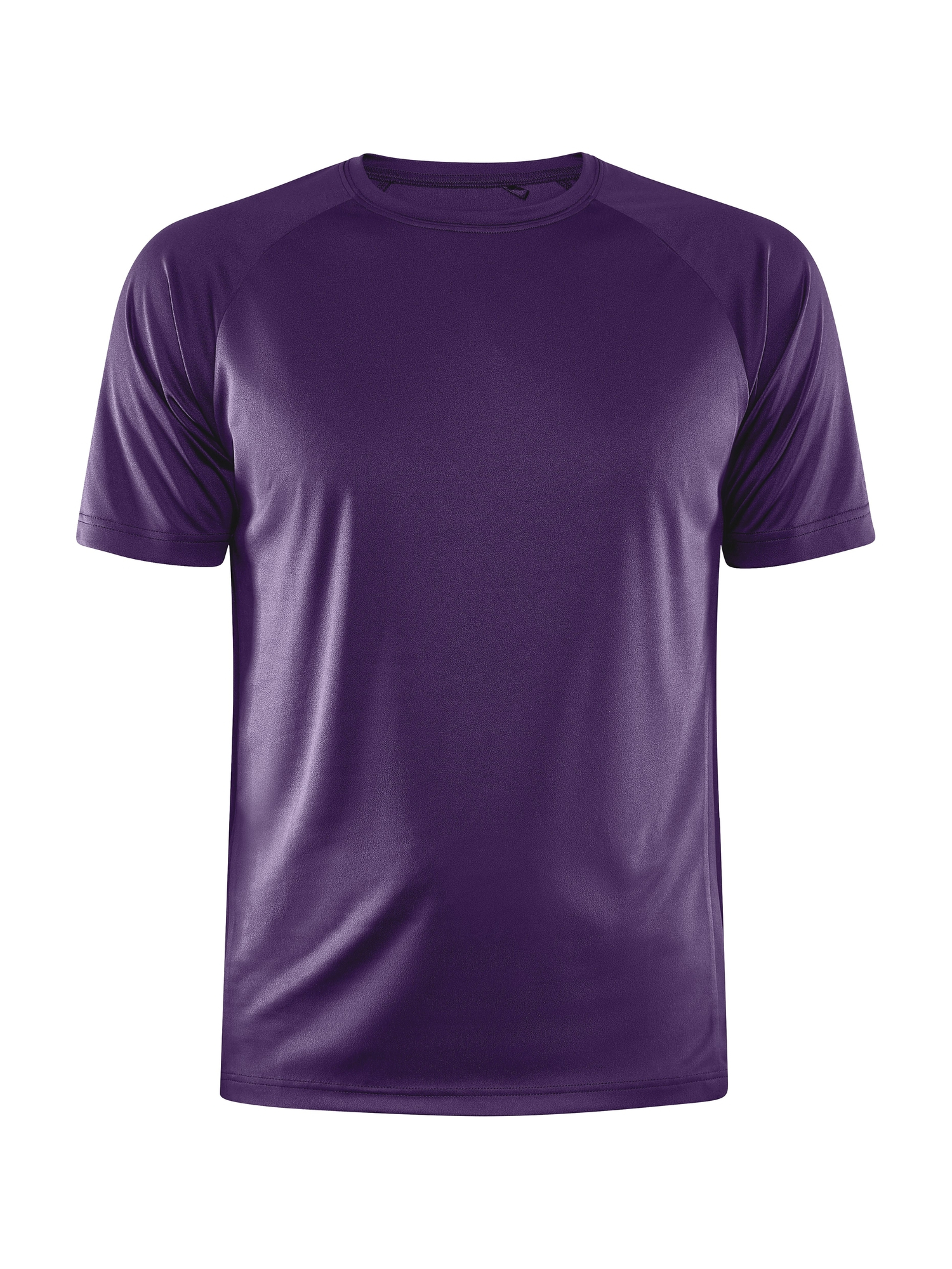 T-shirt running personnalisé polyester recyclé homme - CRAFT True purple